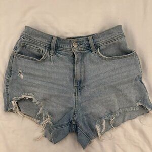 High rise Hollister denim shorts